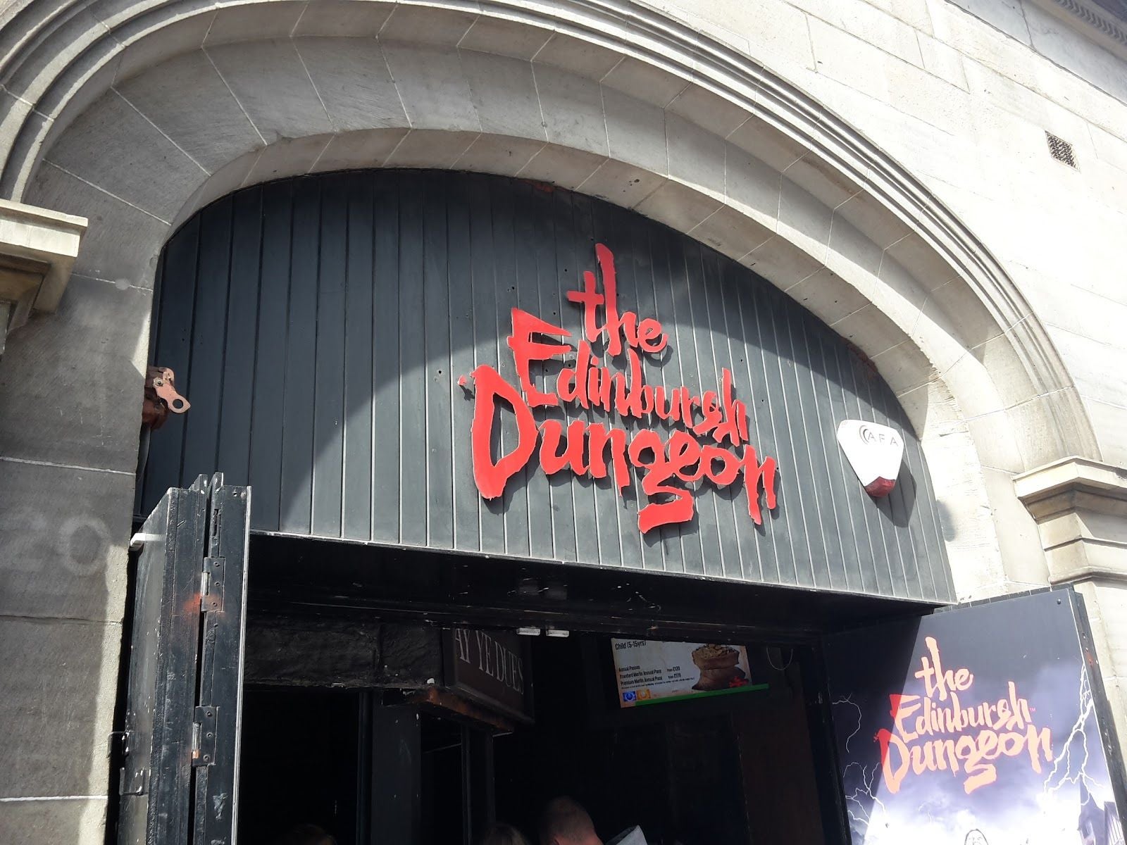 The Edinburgh Dungeon, Old Town, City of Edinburgh, Scotland, United Kingdom