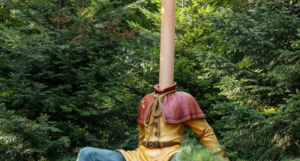 photo of Fairy Tale Forest in the theme park Efteling in Kaatsheuvel, the Netherlands.