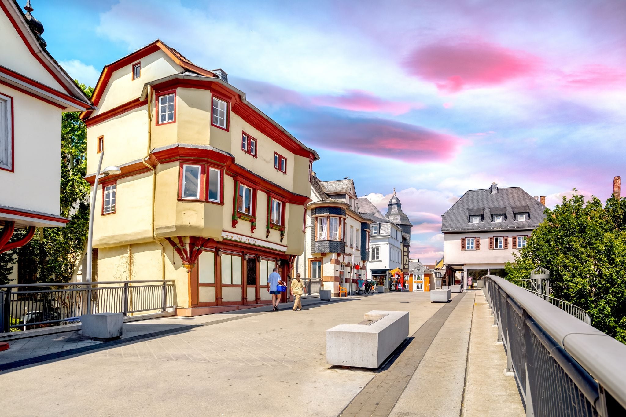photo of view of Old city of Bad Kreuznach, Germany.