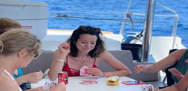 Private tour: Catamaran Full day cruise in Ibiza & Formentera