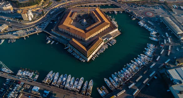 Mole Vanvitelliana also known as the lazaretto of Ancona