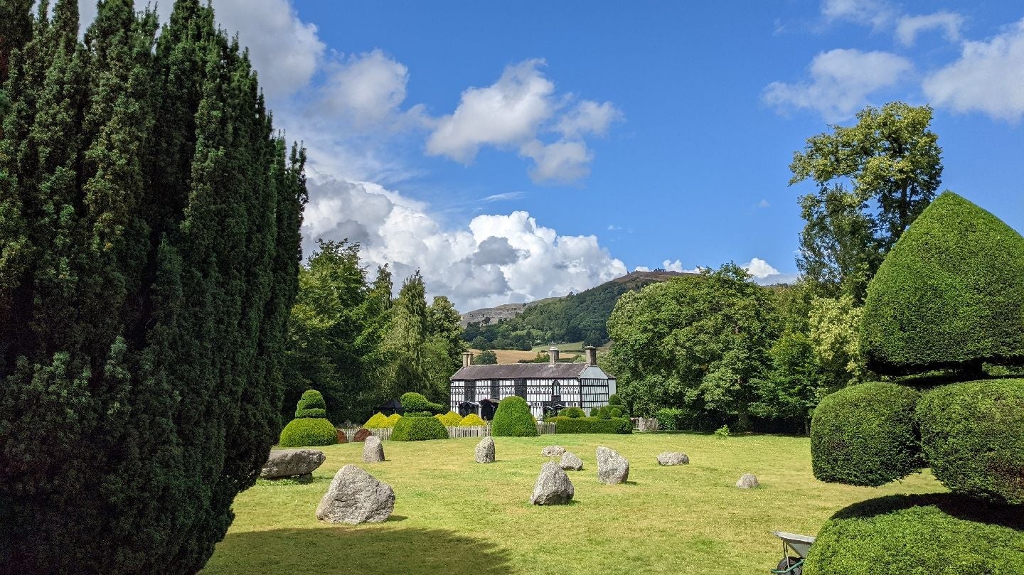 Plas Newydd Historic House & Gardens Llangollen, Llangollen, Denbighshire, Wales, United Kingdom