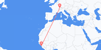 Guinée pour le Suisse