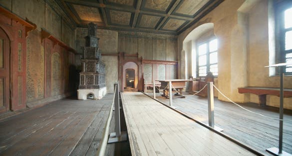 The Lutherstube (Luther's living room) in the Lutherhaus museum
