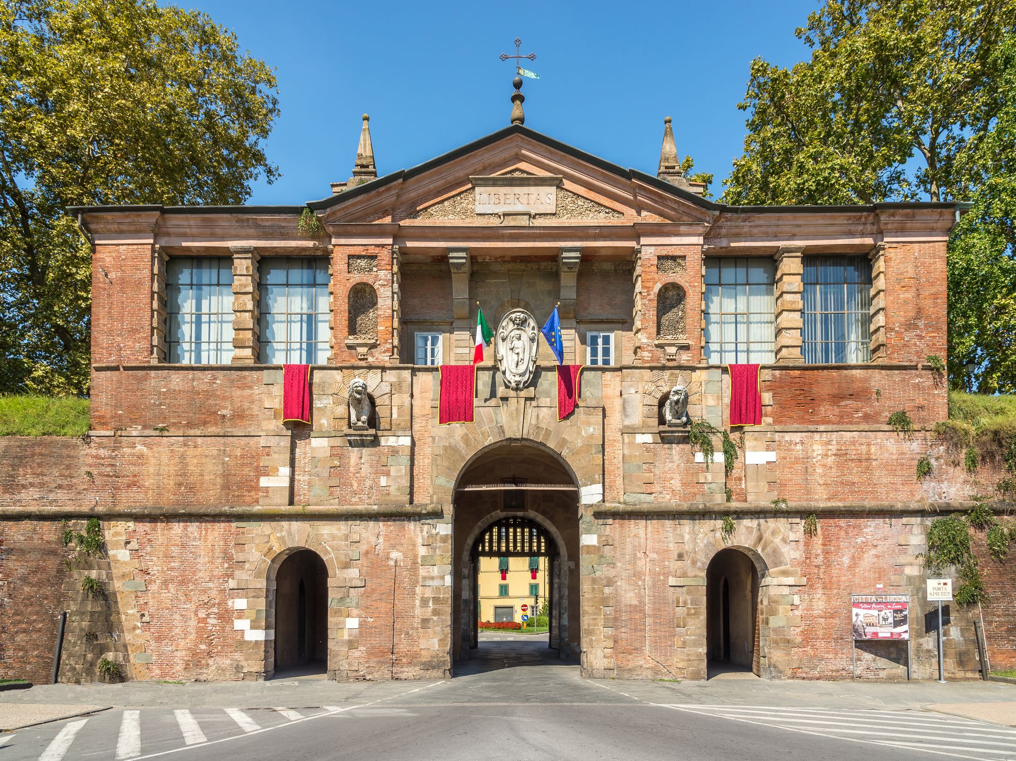 Porta San Pietro in Lucca - Tuscany,Italy