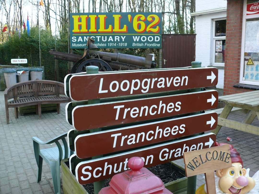 Sanctuary Wood Museum, Zillebeke, Ypres, Ieper, West Flanders, Flanders, Belgium