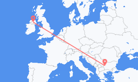 Northern Ireland to Bulgaria