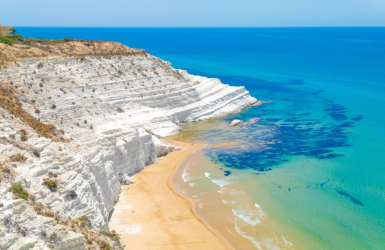 Scala dei Turchi in italy.
