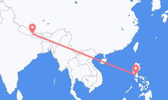 Kathmandu to Manila