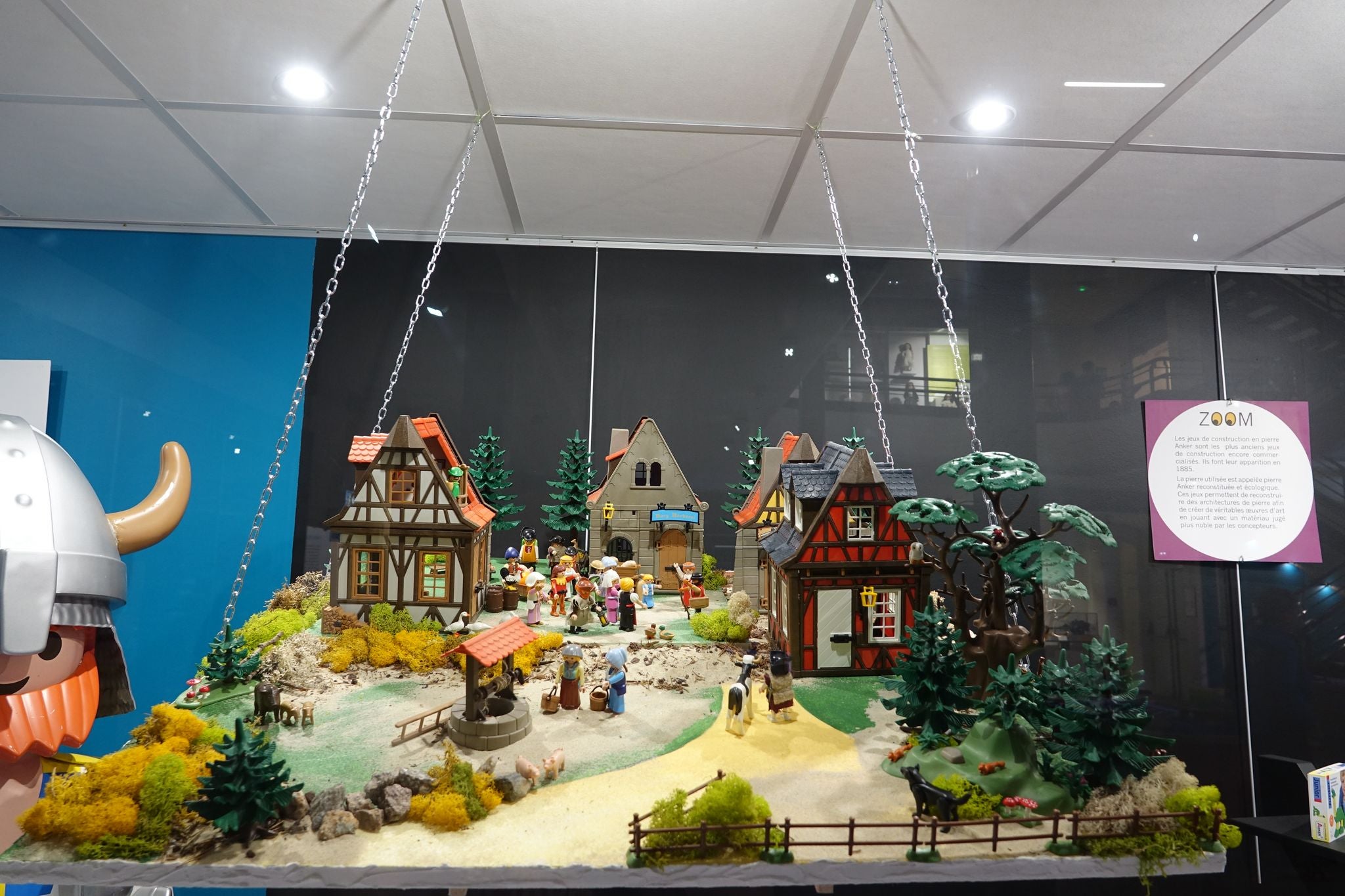 Village Playmobil au musée du Jouet de Colmar 