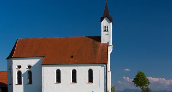 Photo of Church of pilgrimage "St. Alban", Aitrang, Allgaeu, Bavaria Kaufbeuren, Germany