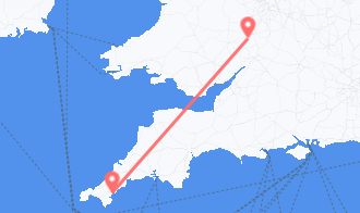 Train tickets from Malvern to Falmouth