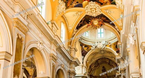 photo of view of Basilica della Collegiata, Catania, Italy.