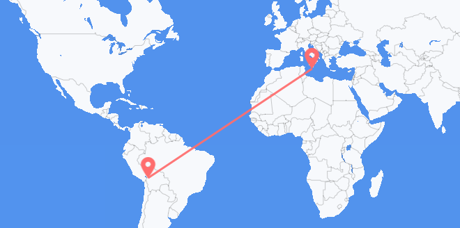 Bolivia a Malta