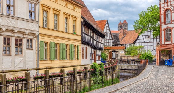 photo of view of  Pictures from Quedlinburg in the Harz Mountains.