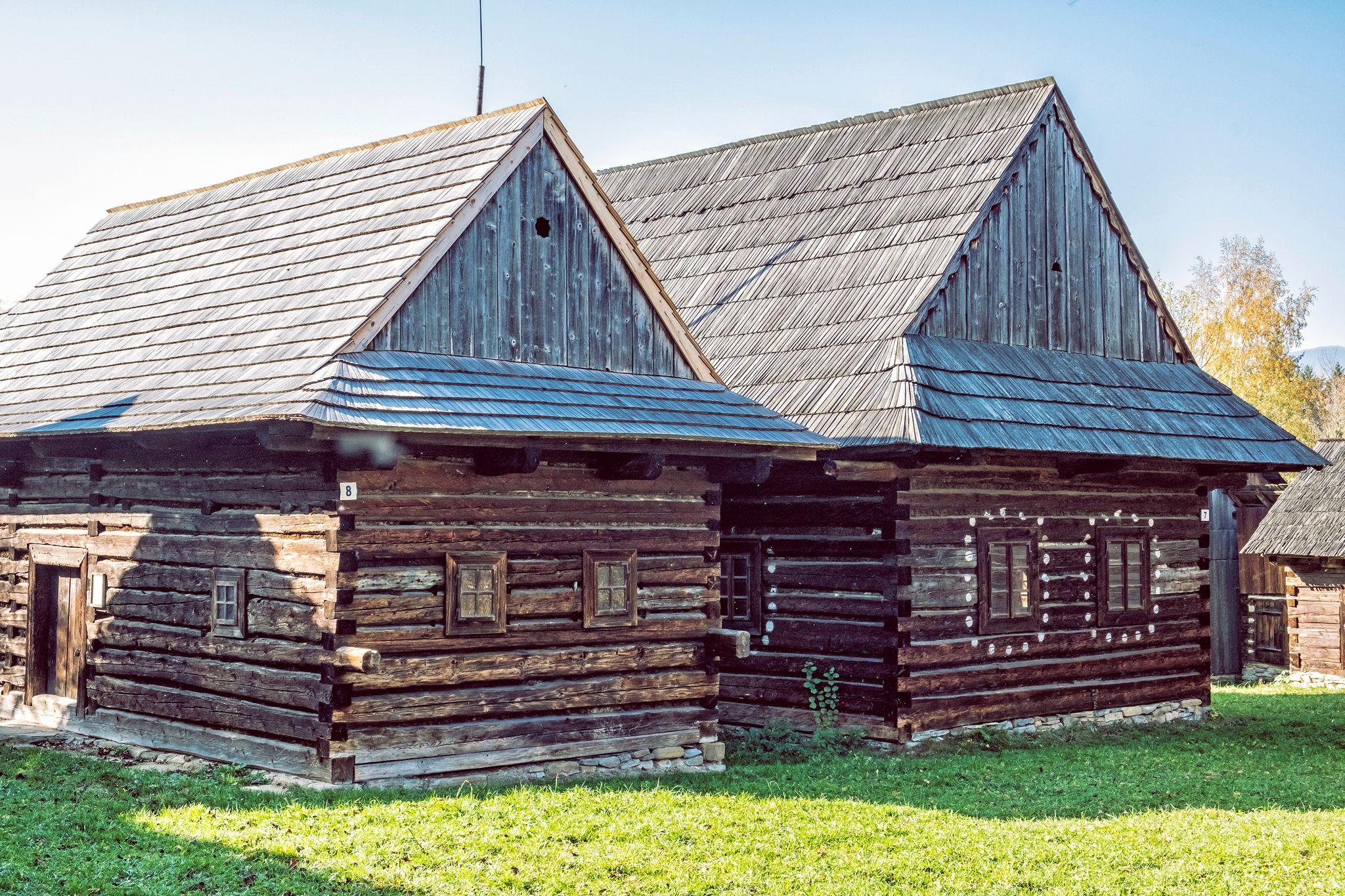 Photo of Museum of the Slovak Village is the largest ethnographic open-air exposition in Slovak republic. Architectural theme.