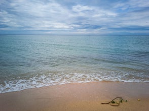 Photo of beautiful beach in Nea Flogita, Greece.