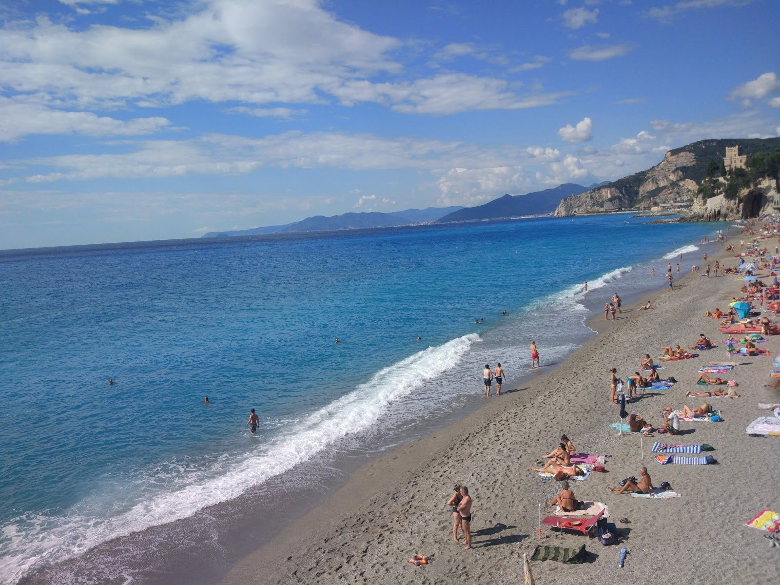 Free Castelletto Beach, Finale Ligure, Savona, Liguria, Italy
