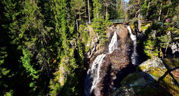 photo of Styggforsen is a waterfall and a nature reserve in Dalarna County, Sweden.