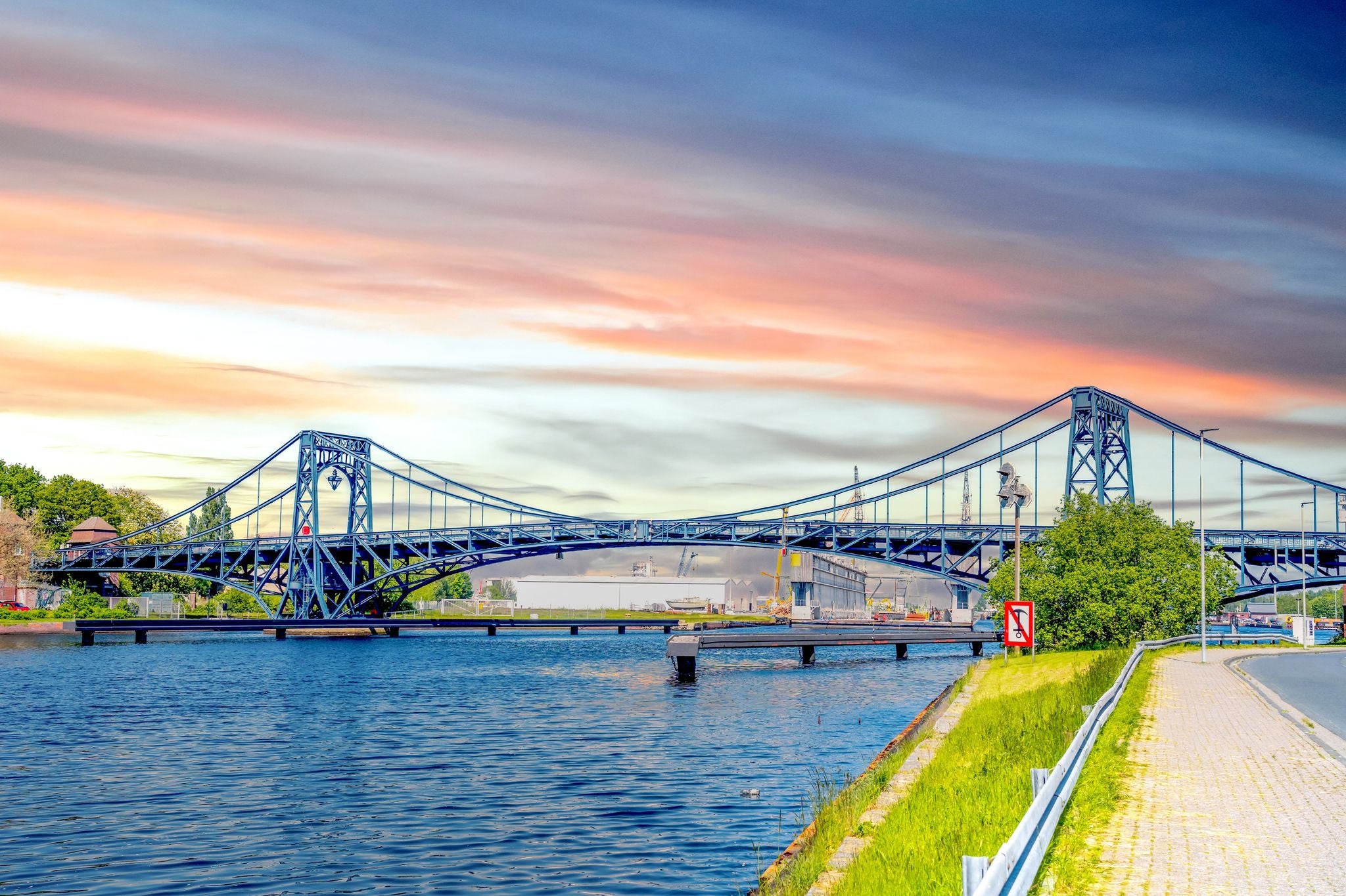 Seaside of Wilhelmshaven, North Sea, Germany 