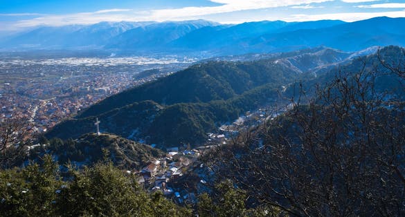 Ruins and archaeological site of Strumica fortress (Czar's Towers) - the place of Philip II of Macedon (father of Alexander III of Macedon)