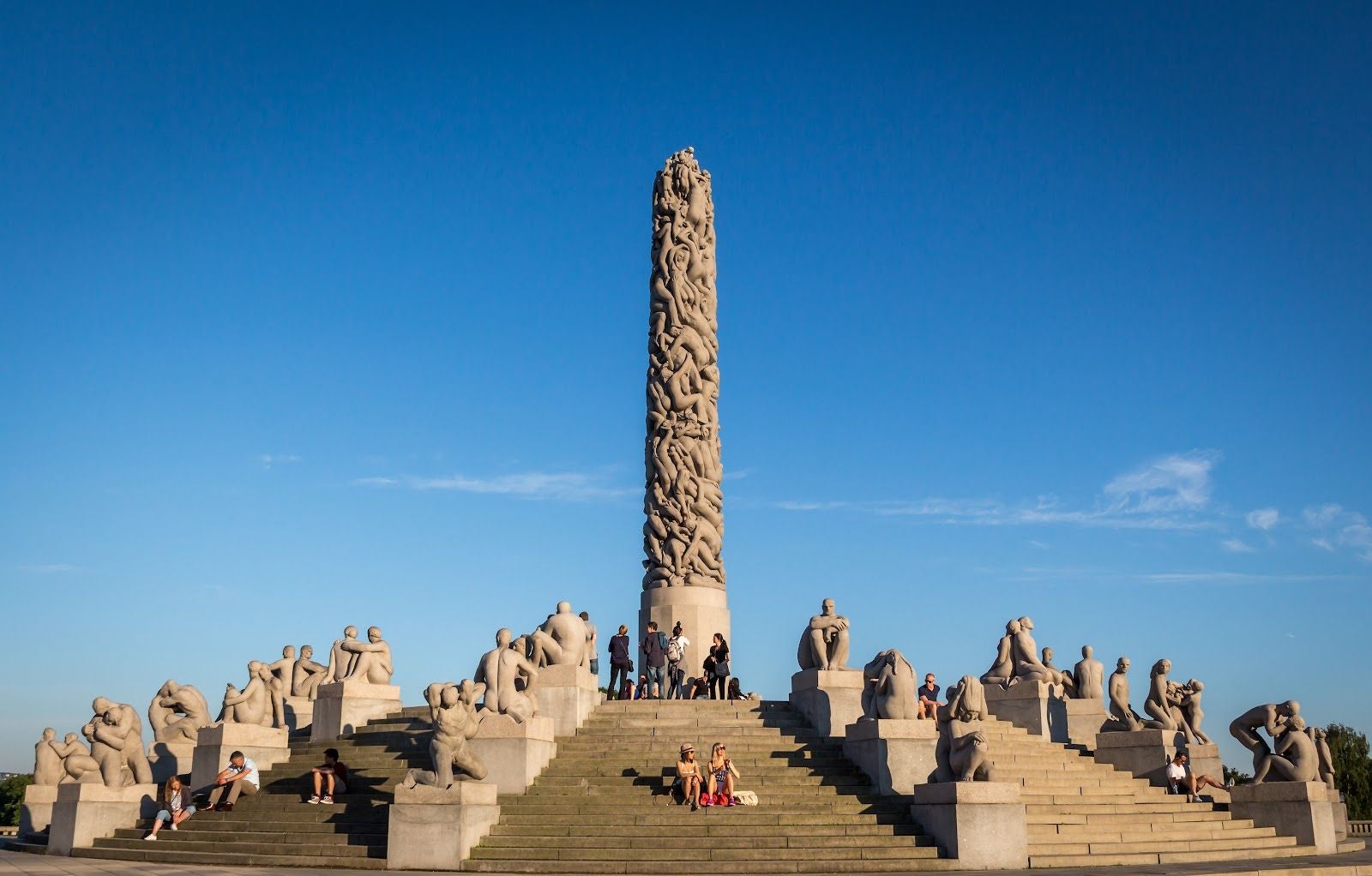 The Vigeland Park, Ullern, Oslo, Norway