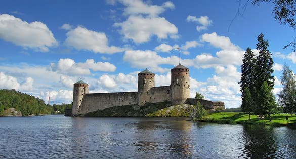 Olavinlinna, Savonlinne, Finland.