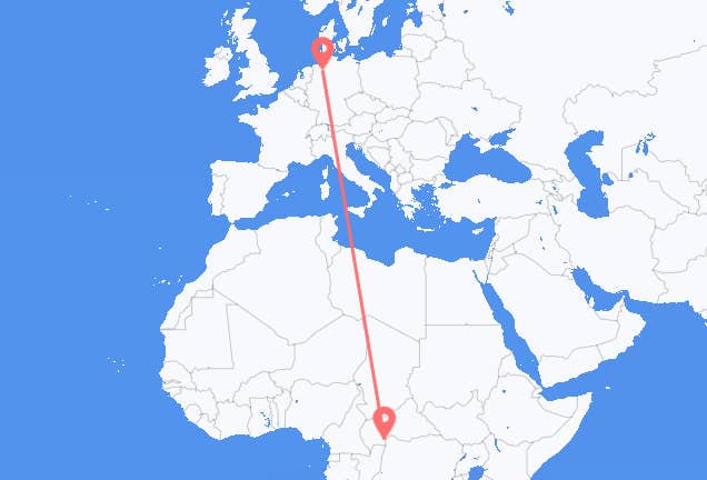 Bangui to Bremen