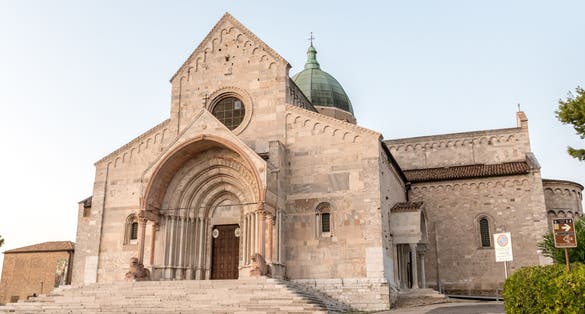 Ancona Cathedral (Italian: Duomo di Ancona, Basilica Cattedrale Metropolitana di San Ciriaco) is a Roman Catholic cathedral in Ancona, central Italy, dedicated to Saint Cyriacus.