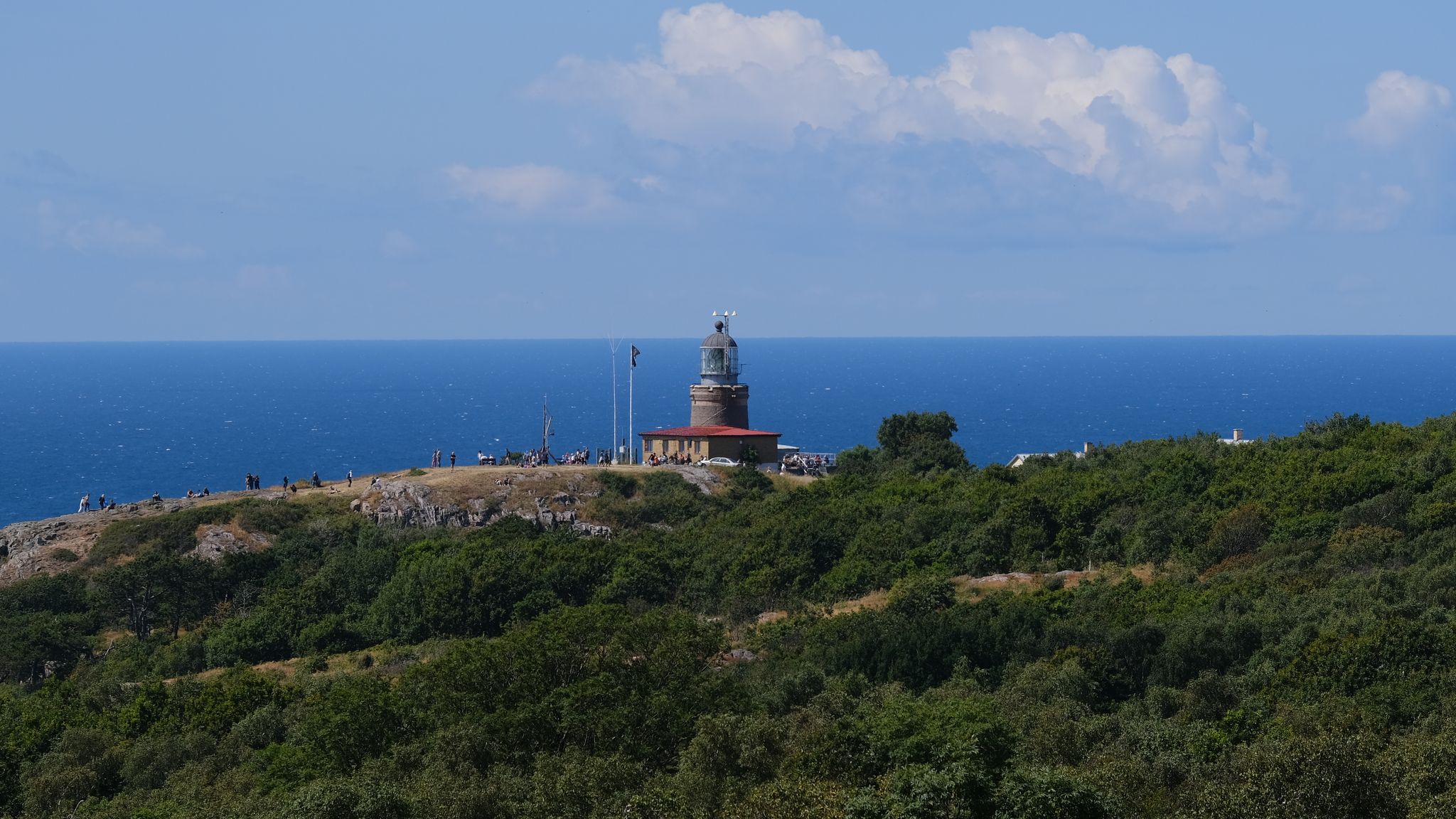 photo of view of South of Sweden near Höganäs.