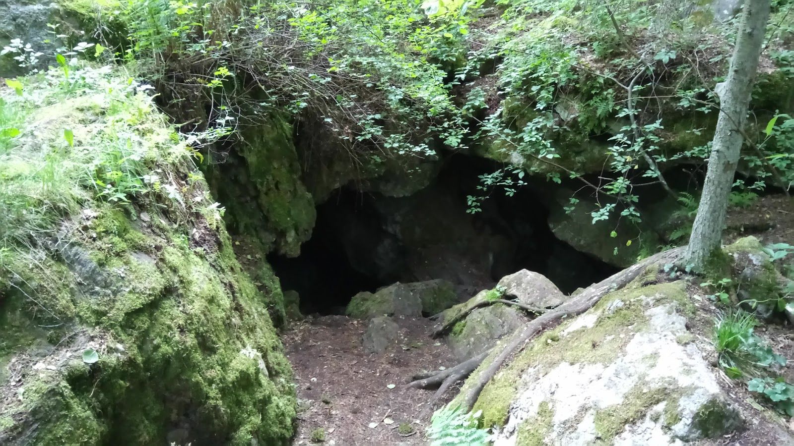 Torhola Cave, Lohja, Helsinki sub-region, Uusimaa, Southern Finland, Mainland Finland, Finland