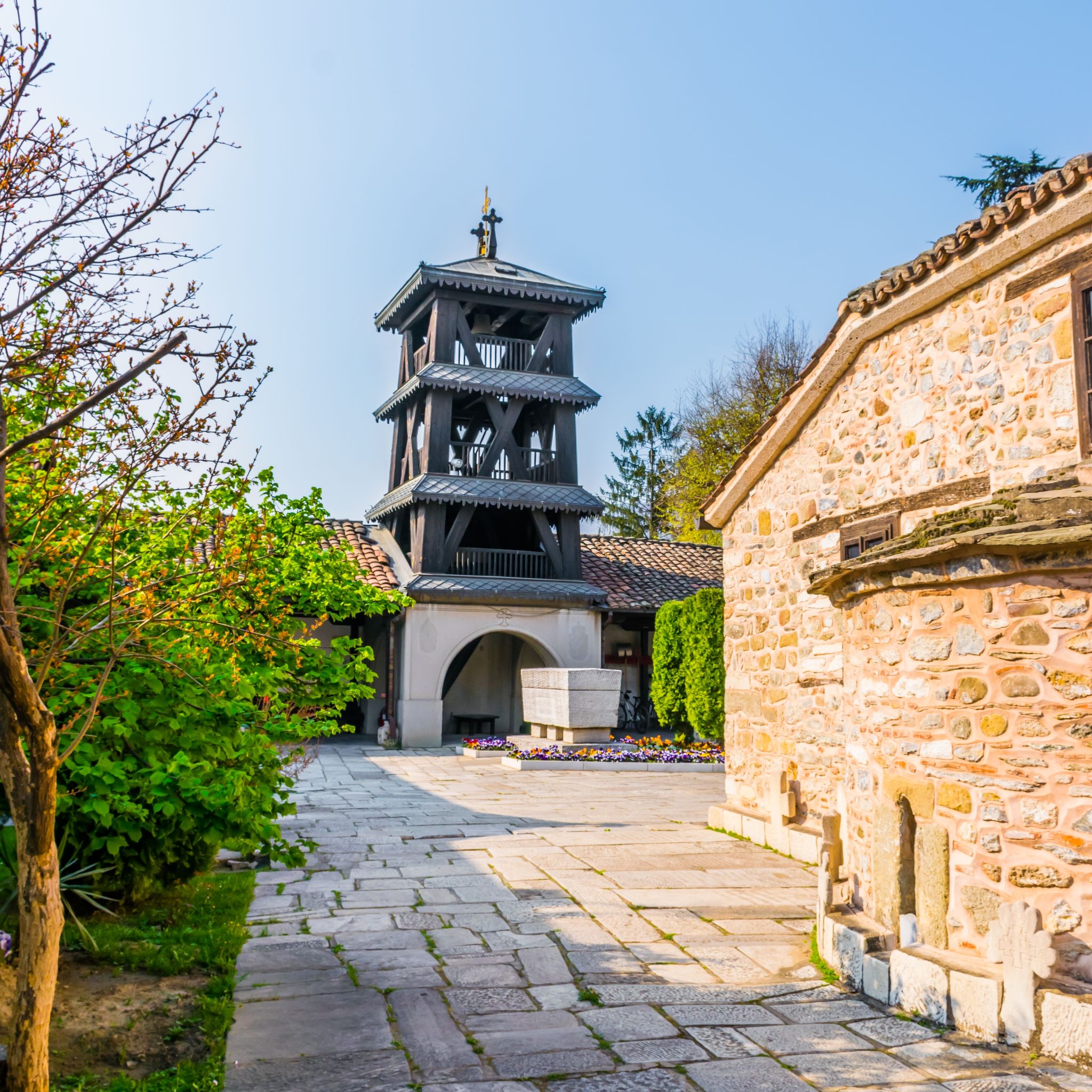 Macedonian Orthodox Church „Ascension of Jesus“ in Old Bazar in Skopje town.