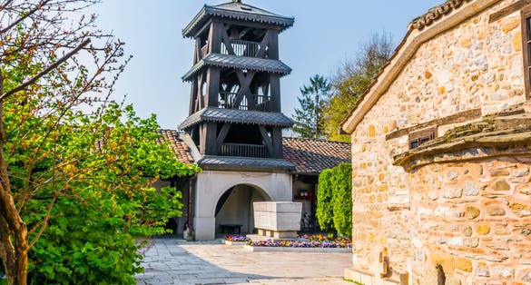 Macedonian Orthodox Church „Ascension of Jesus“ in Old Bazar in Skopje town.