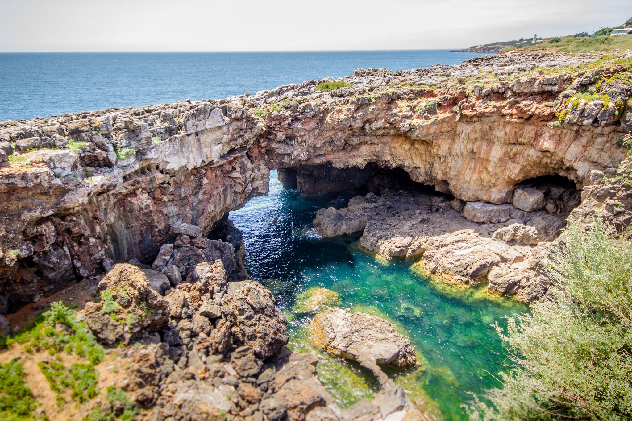 Photo of Boca do Inferno in Cascais, Portugal.