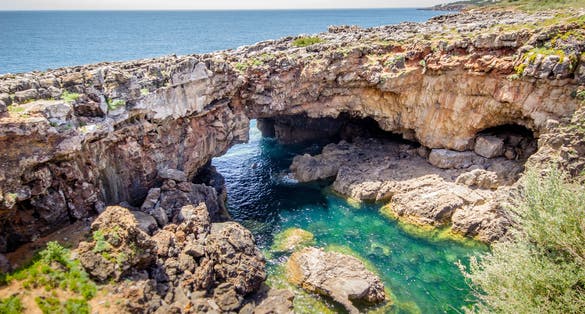 Photo of Boca do Inferno in Cascais, Portugal.