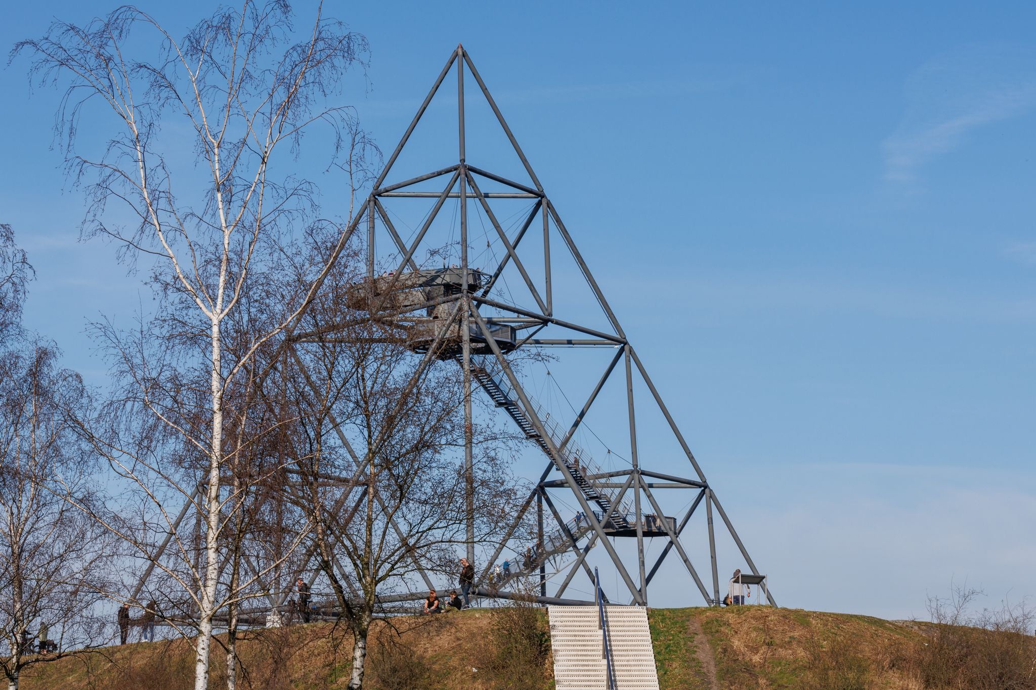 photo of view of Spring time at Bottrop in the german ruhr aerea.