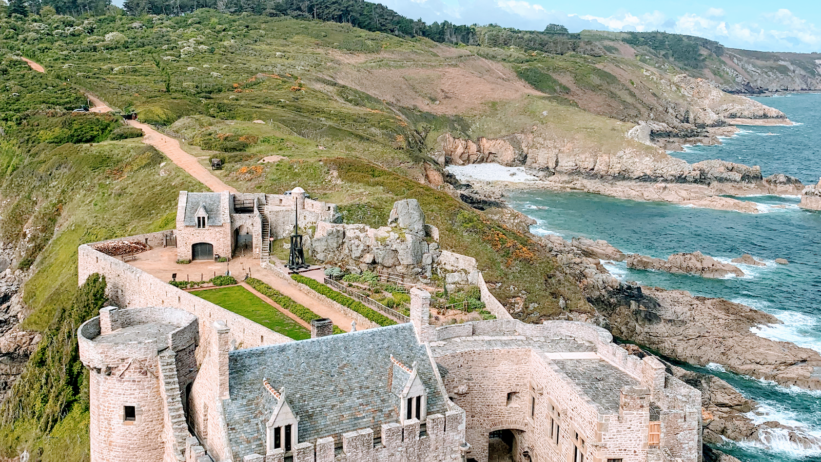 Fort la Latte (Château de La Roche Goyon), Plévenon, Dinan, Côtes-d'Armor, Brittany, Metropolitan France, France