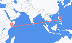 Mogadishu to Legazpi