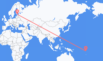 frá Funafuti til Tallinn