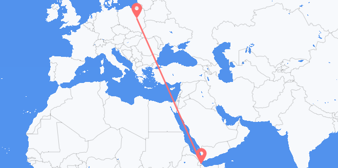 Djibouti pour la Pologne