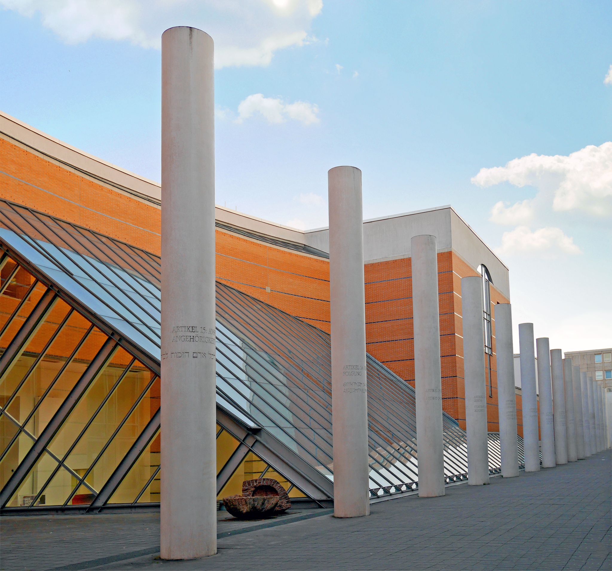 The way of human rights, Nuremberg, Germany