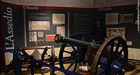 photo of view Il Museo civico Pietro Micca e dell’assedio di Torino del 1706, Turin, Italy.