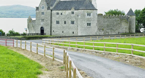 photo of Parke's Castle, County Leitrim, Ireland .