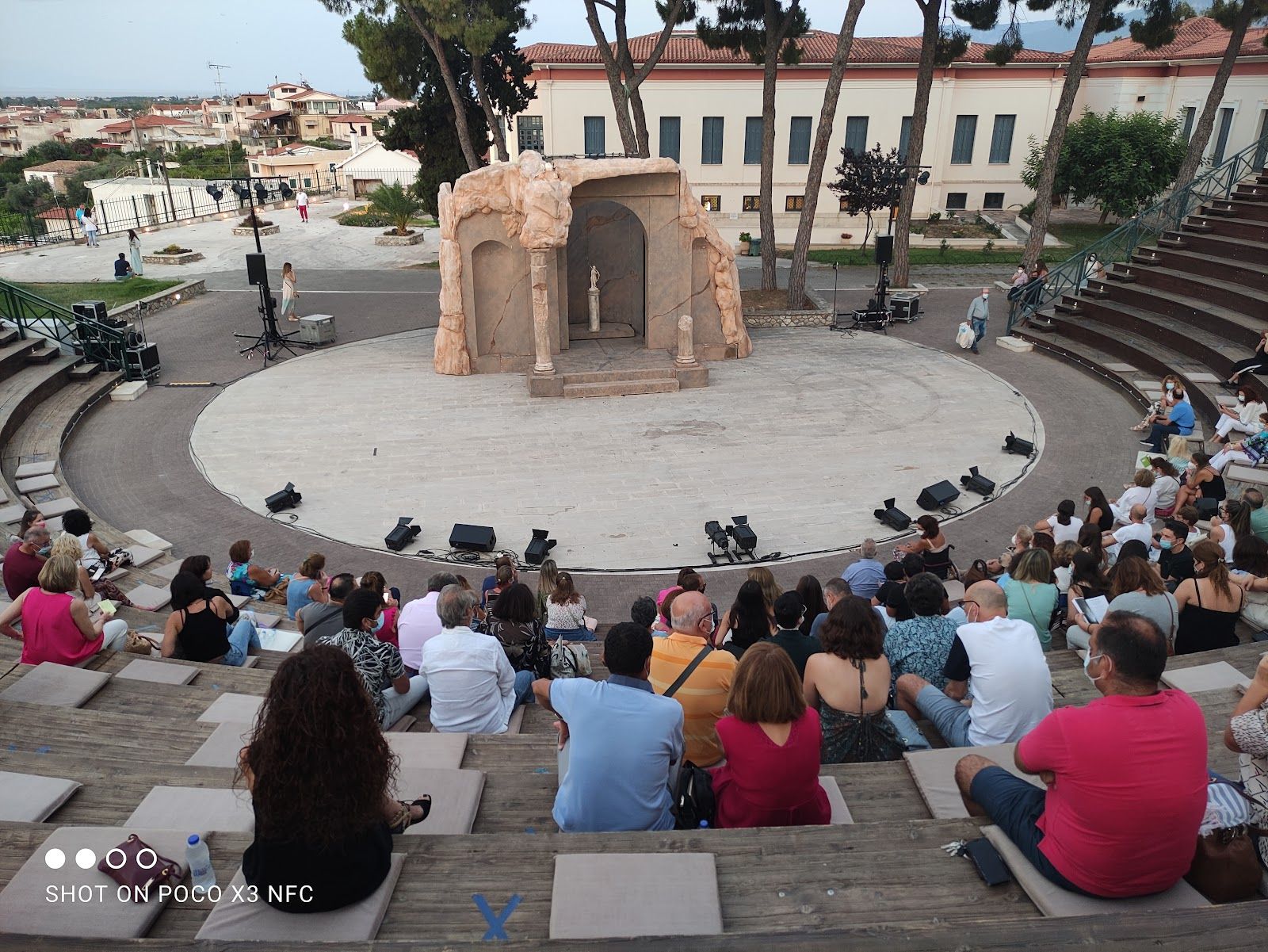 Outdoor theatre "Giorgos Pappas", κ. Αιγίου, Municipal Unit of Aegio, Municipality of Aigialeia, Achaea Regional Unit, Western Greece, Peloponnese, Western Greece and the Ionian, Greece