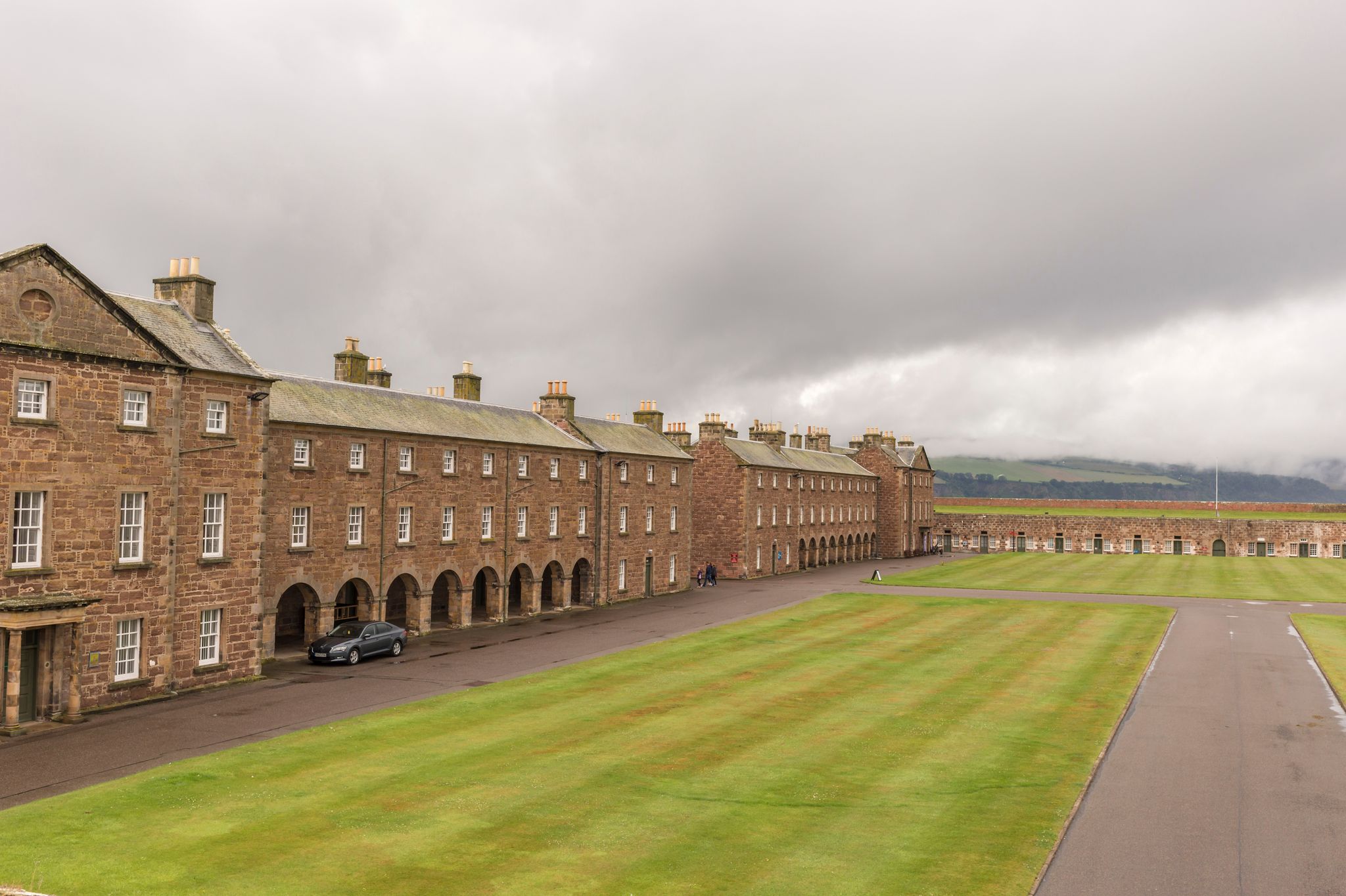 Photo of Fort George - Historic 18th Century Military Fortress near Inverness, Scotland .