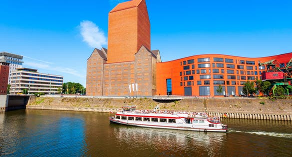 Photo of NRW State Archive Department Rheinland in Duisburg city, Germany.