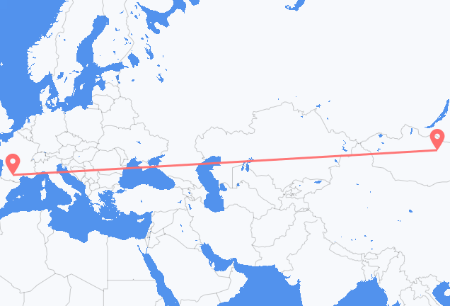 Ulaanbaatar to Toulouse
