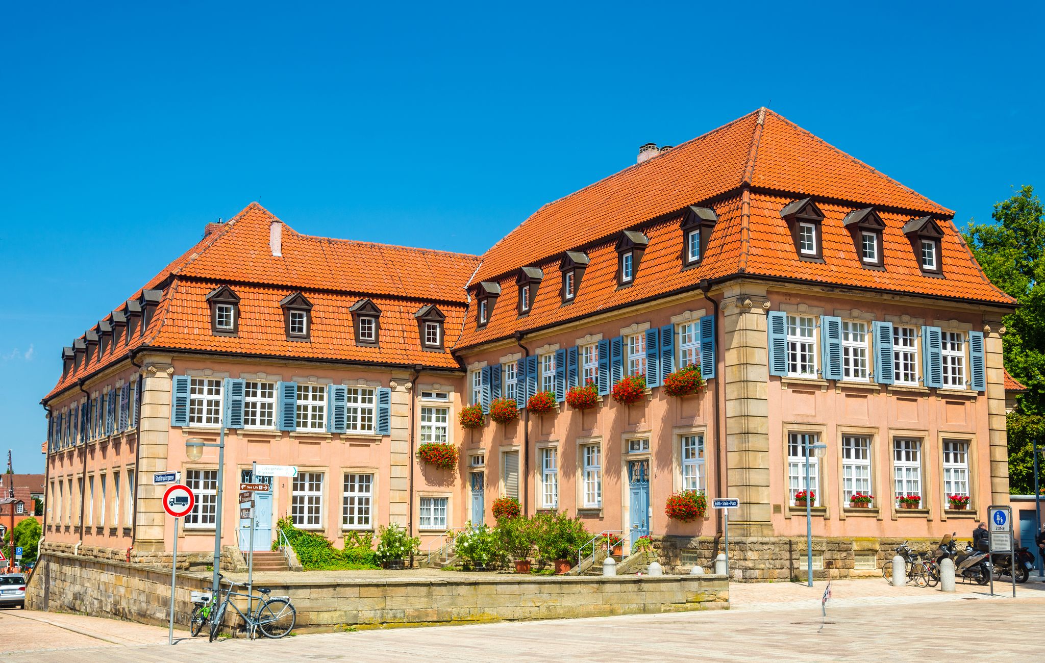 Photo of Building in the historic centre of Speyer, Germany.