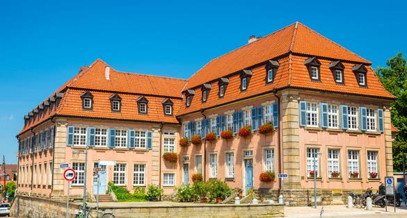 Photo of Building in the historic centre of Speyer, Germany.