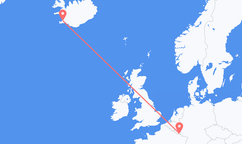 Luxemburg nach Reykjavik